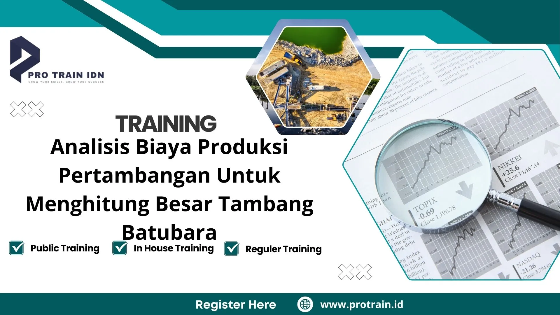 Training Analisis Biaya Produksi Pertambangan Untuk Menghitung Besar Tambang Batubara
