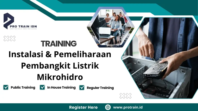 Training Instalasi & Pemeliharaan Pembangkit Listrik Mikrohidro