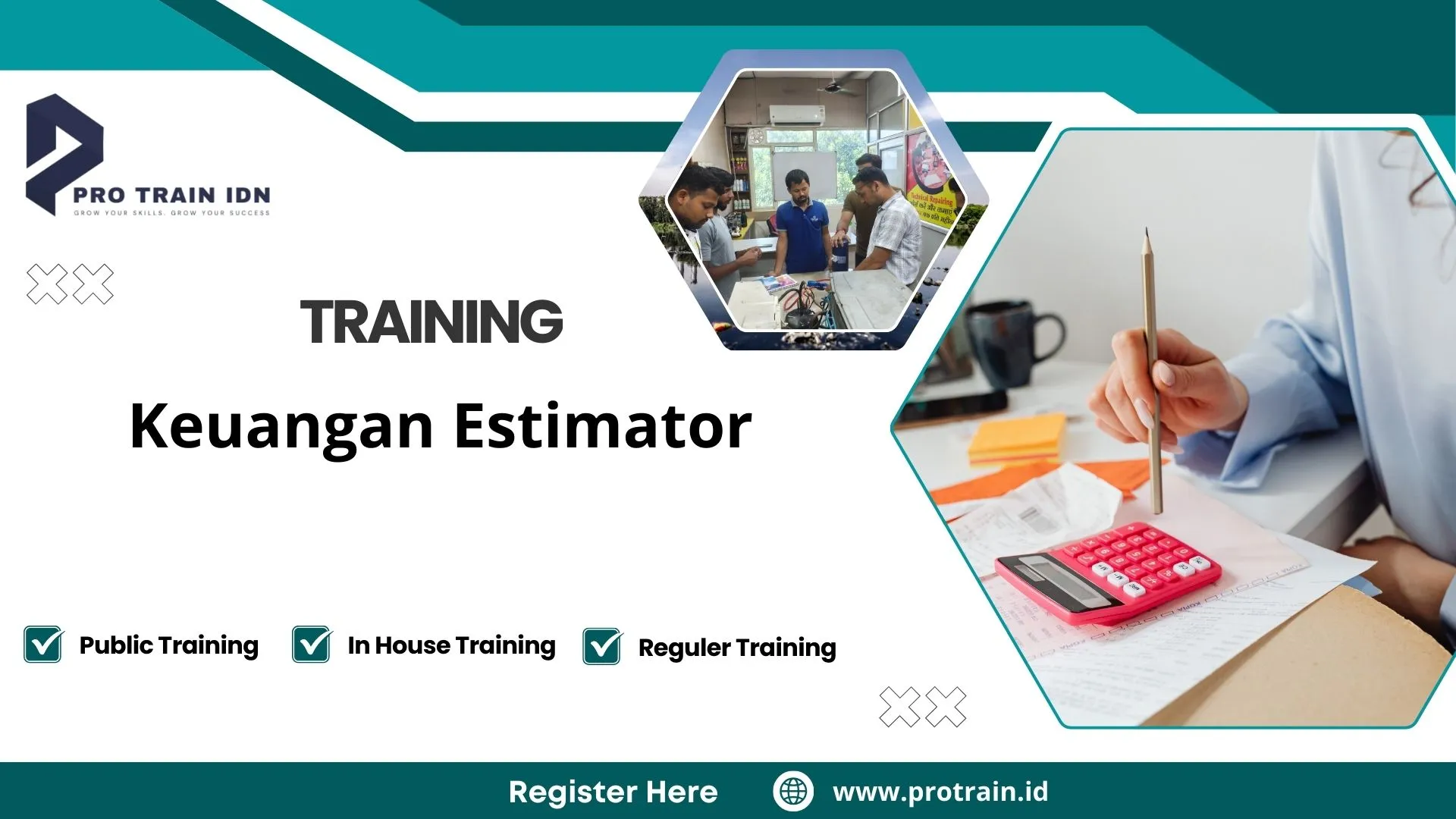 Training Keuangan Estimator
