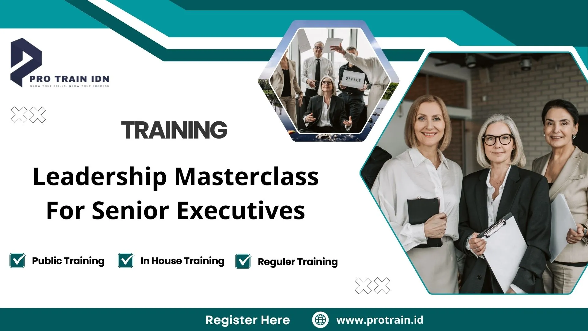 Training Leadership Masterclass For Senior Executives