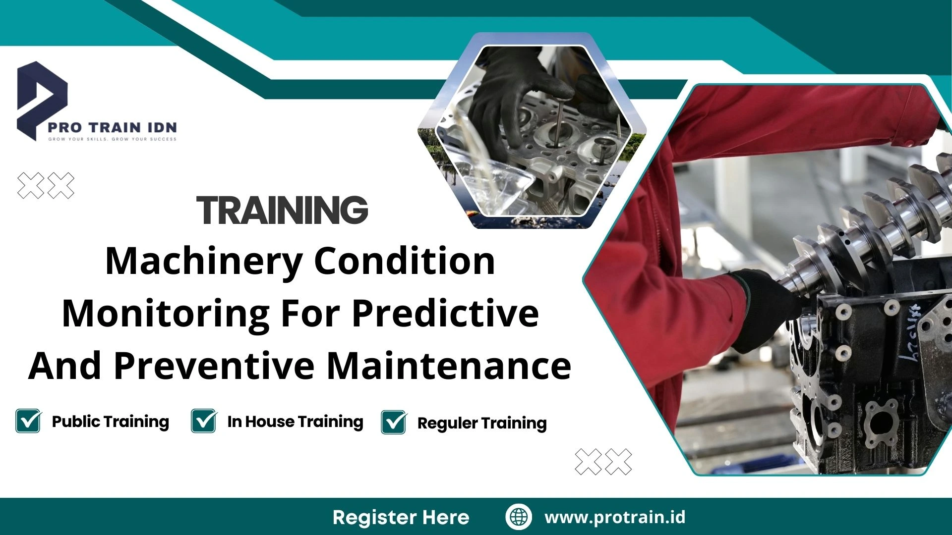 Training Machinery Condition Monitoring For Predictive And Preventive Maintenance