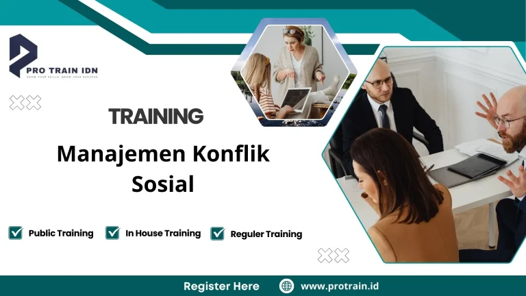 Training Manajemen Konflik Sosial