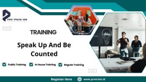 Training Speak Up And Be Counted