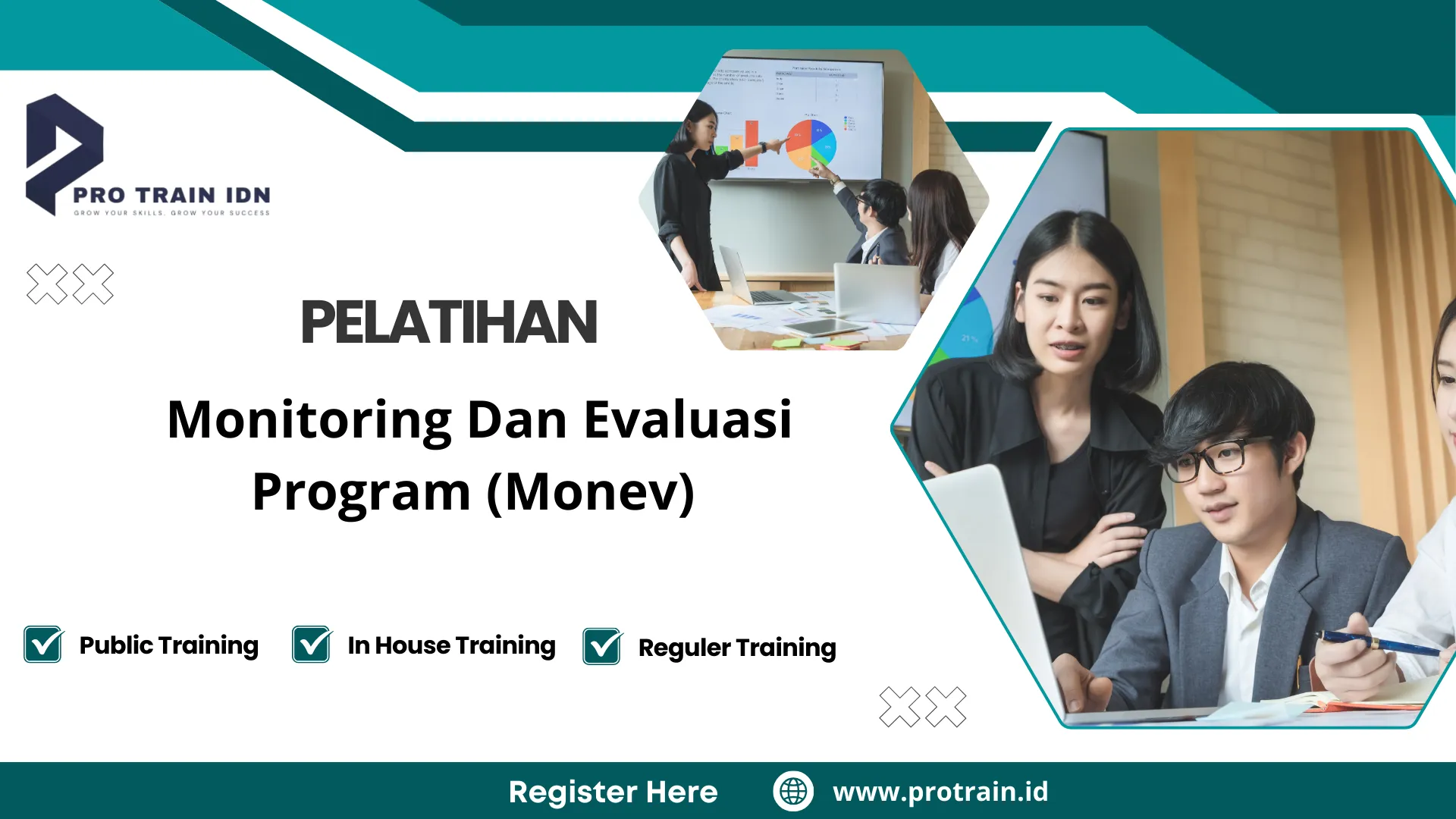 Pelatihan monitoring evaluasi program