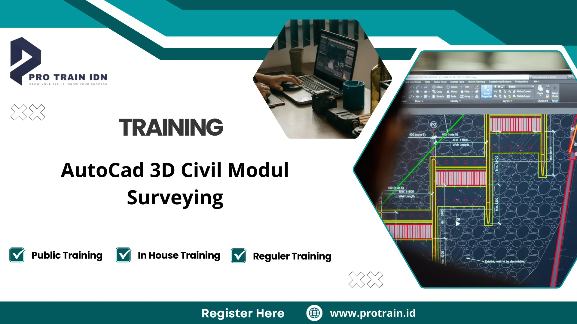 Pelatihan Desain sipil 3D