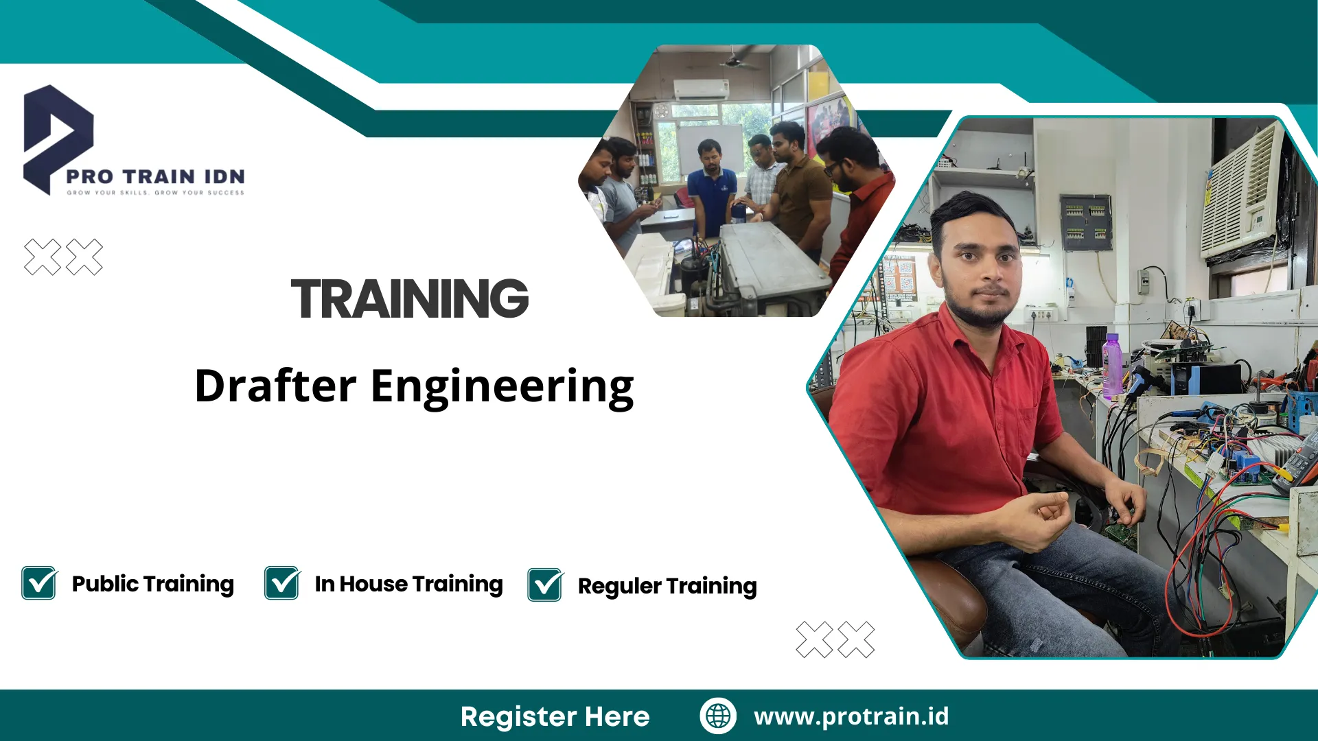 Training drafter engineering profesional