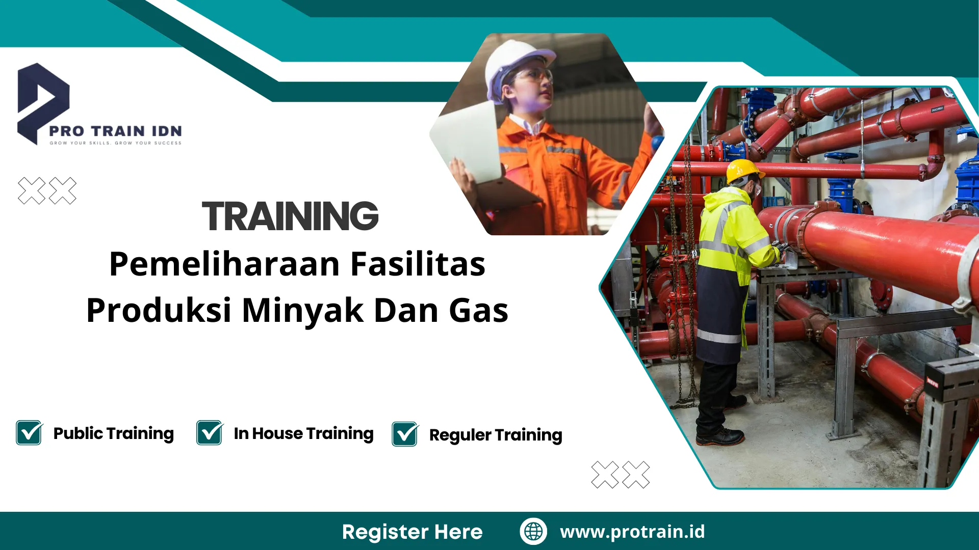 Training manajemen peralatan produksi migas