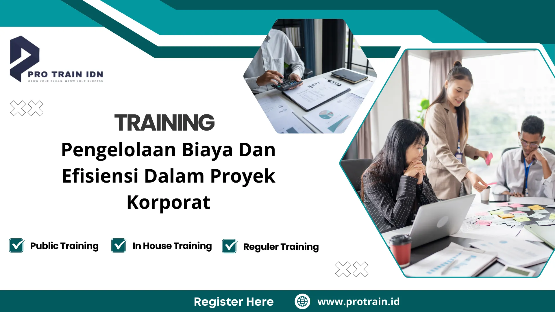 Training efisiensi proyek korporat