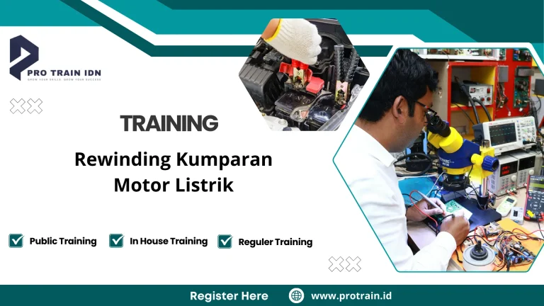 Training perbaikan kumparan motor