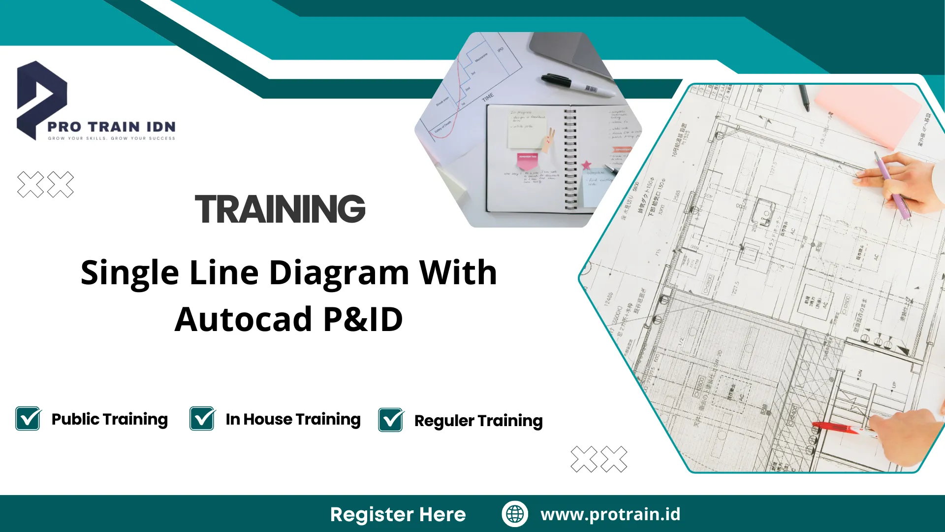 Training autocad P&ID system