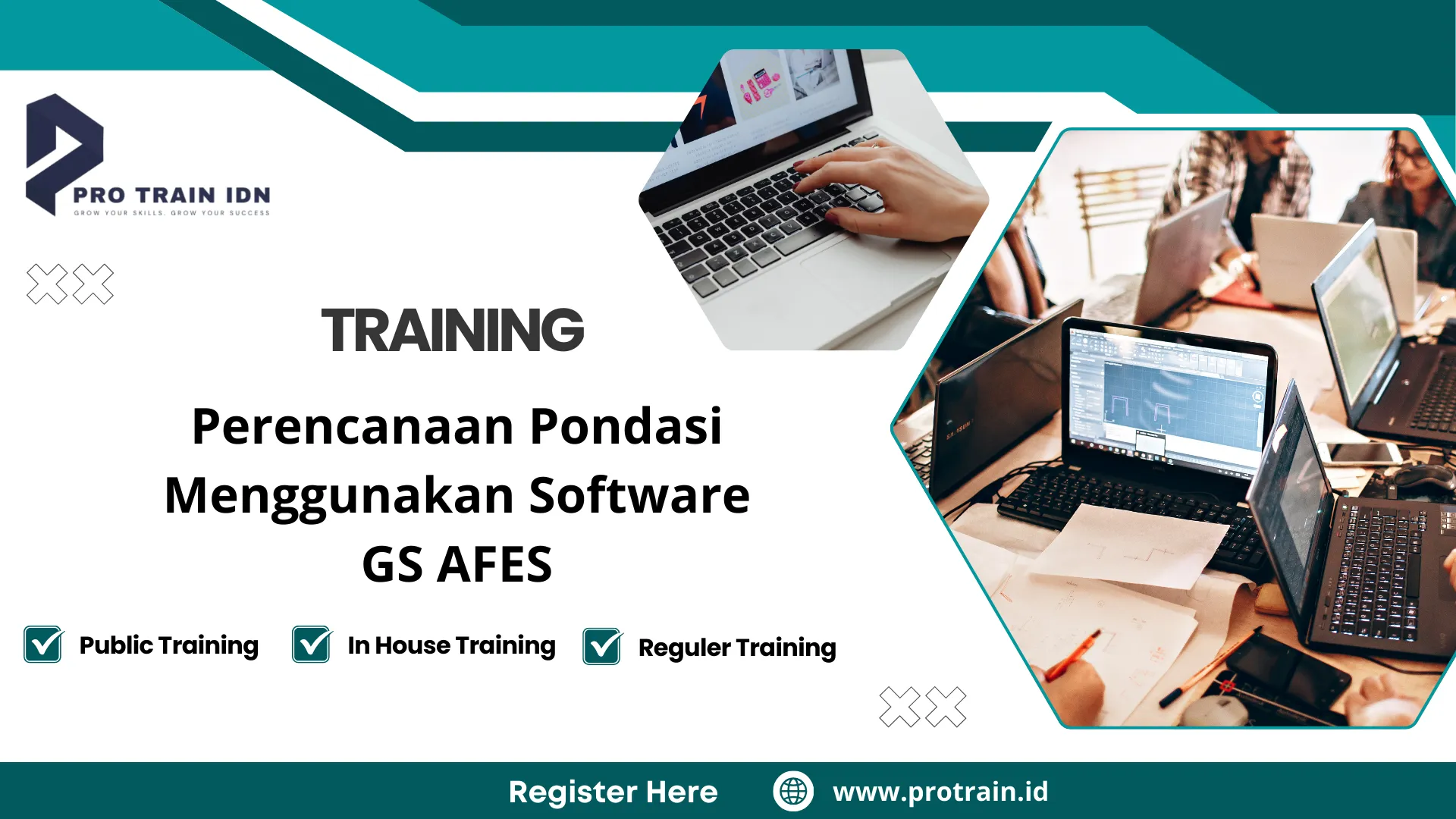 Training desain pondasi bangunan