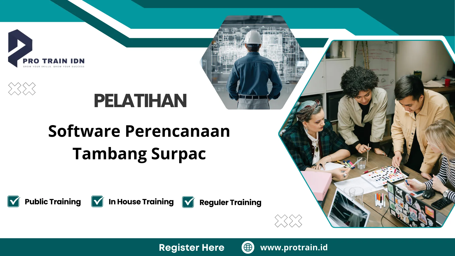 Pelatihan perencanaan tambang digital