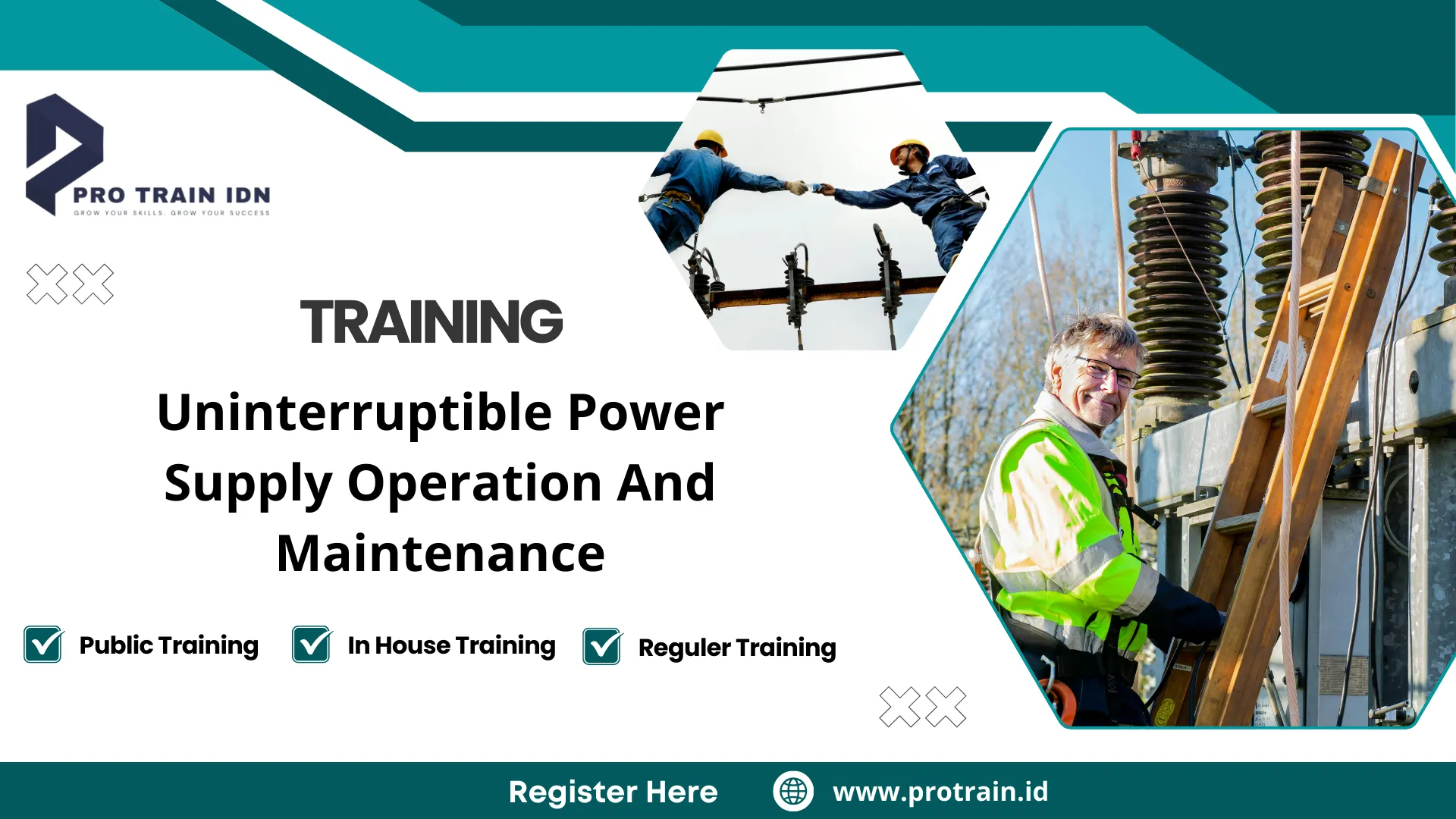 Training pemeliharaan sistem UPS