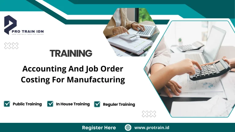 Training akuntansi biaya manufaktur