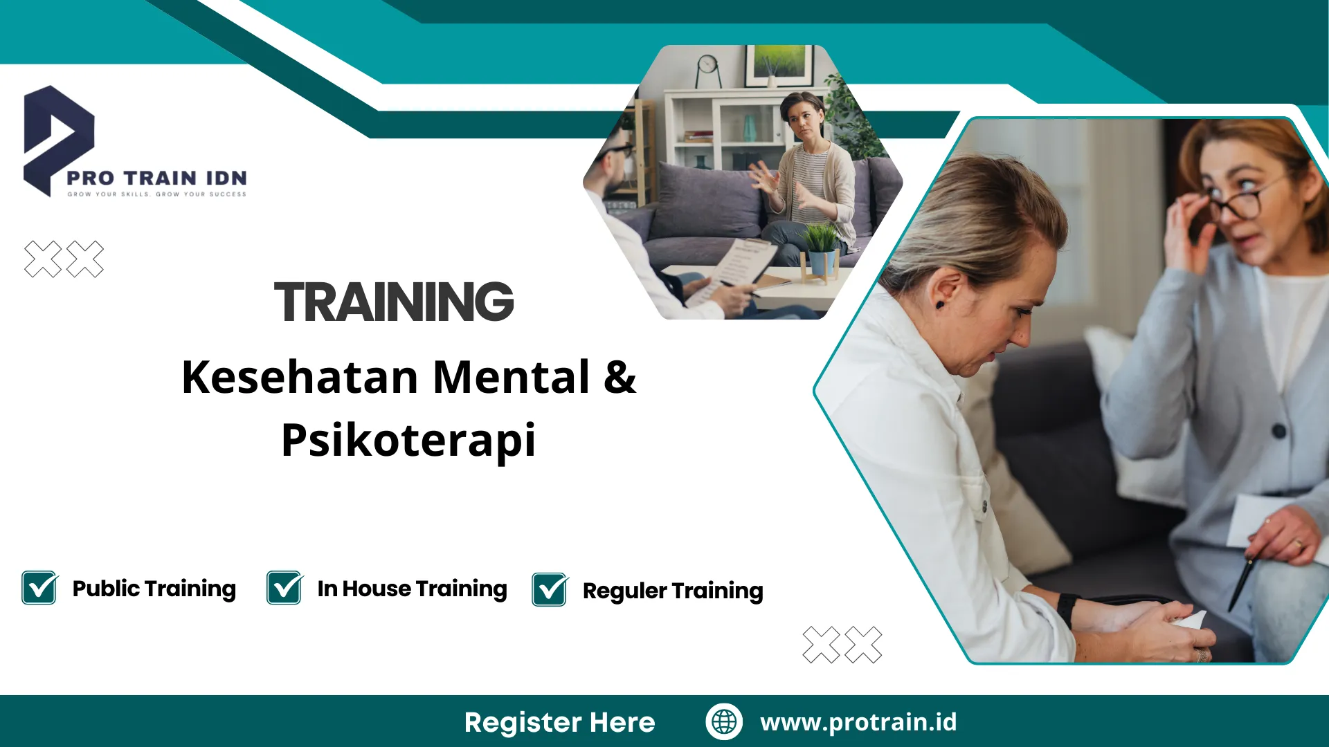 Pelatihan kesehatan mental profesional