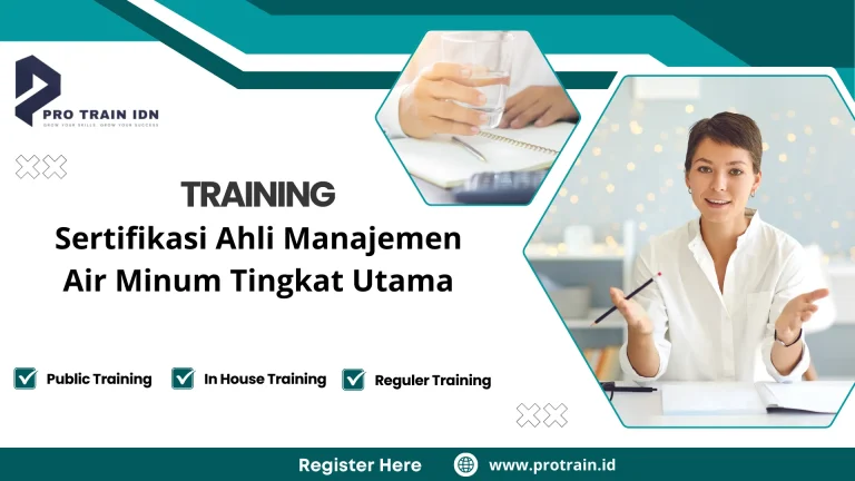 Pelatihan manajemen sistem penyediaan air minum