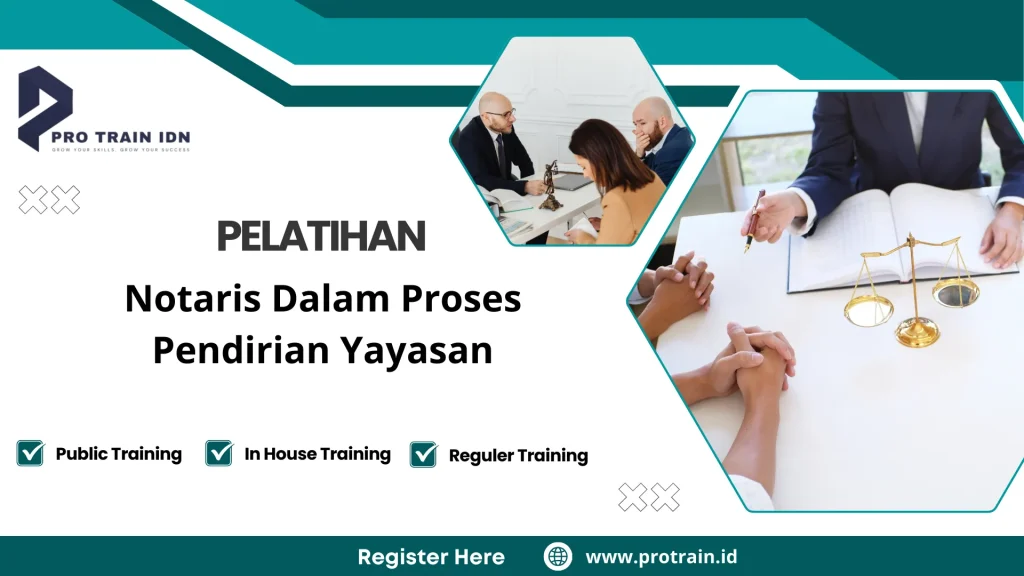 Training proses pendirian yayasan resmi