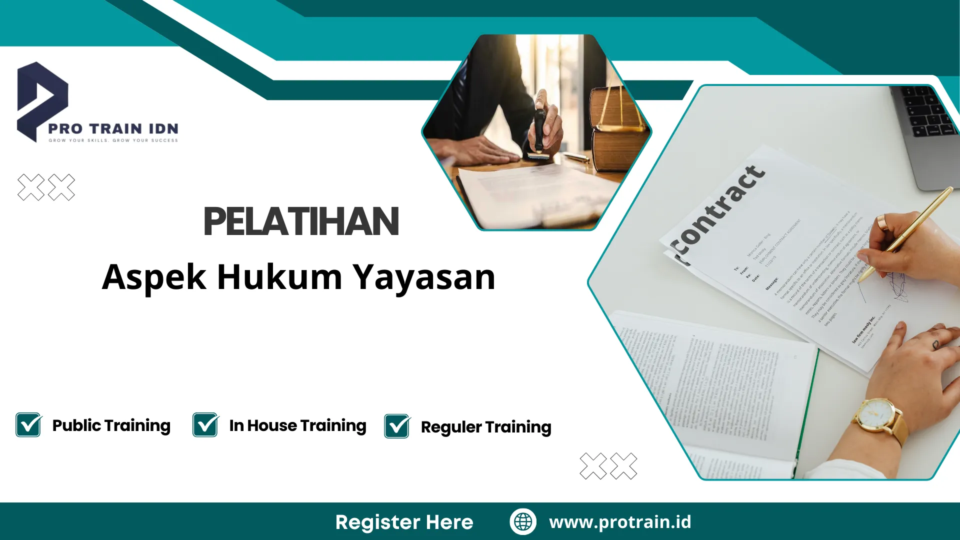 Training regulasi pendirian yayasan