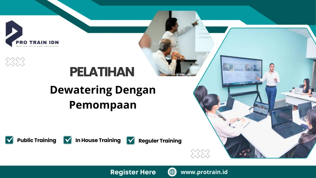 Training sistem dewatering proyek