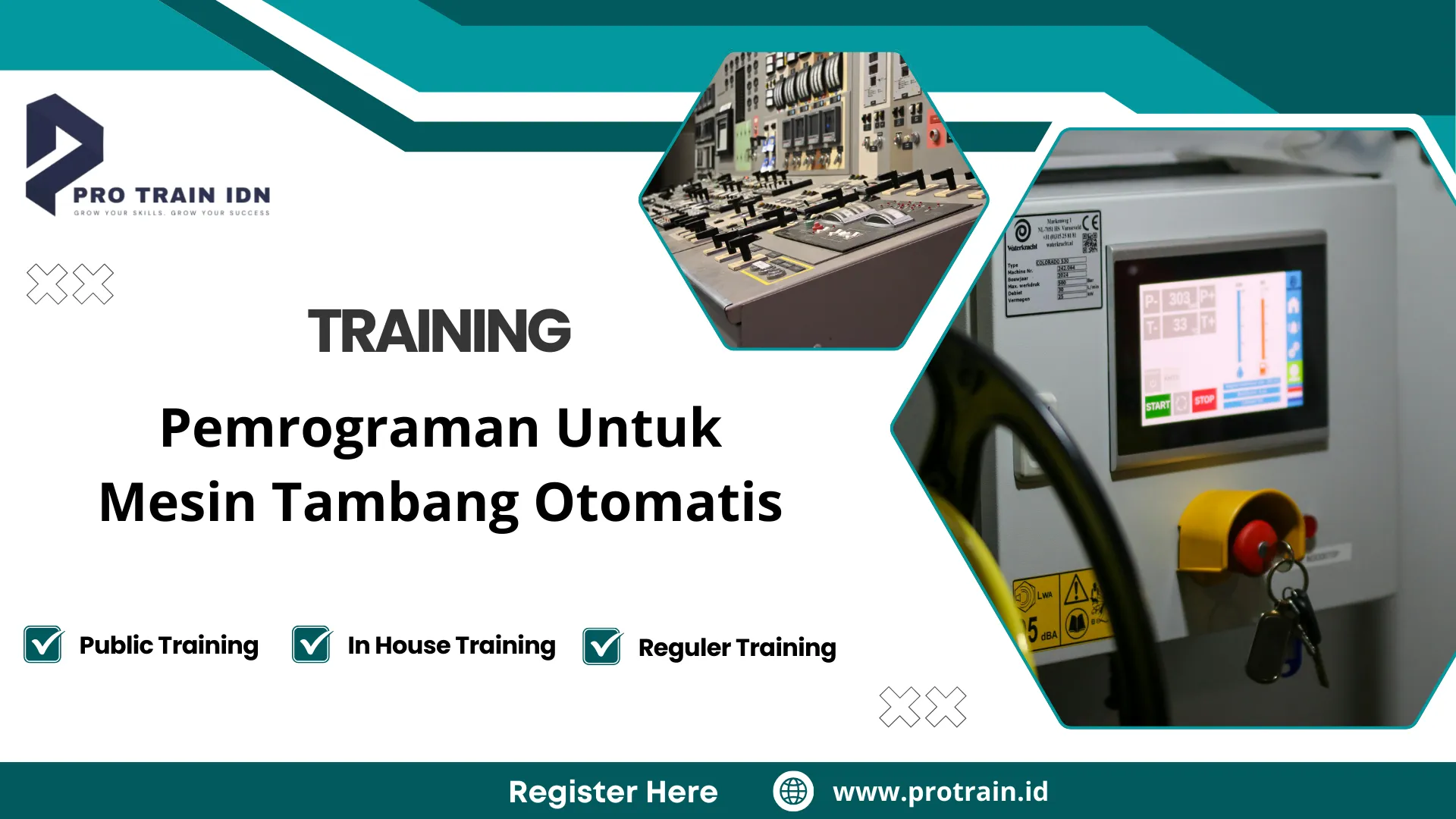 Training pemrograman mesin tambang