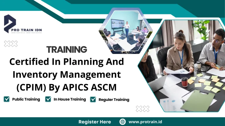 Training Certified In Planning And Inventory Management (CPIM) By APICS ASCM