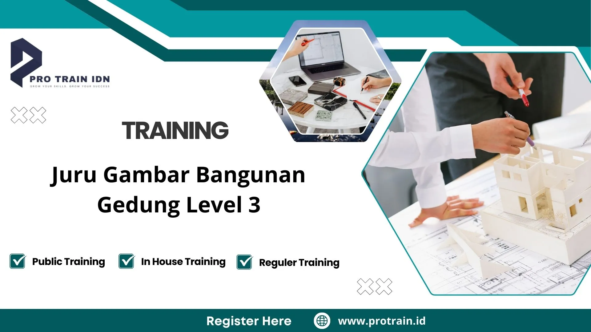 Training Juru Gambar Bangunan Gedung Level 3