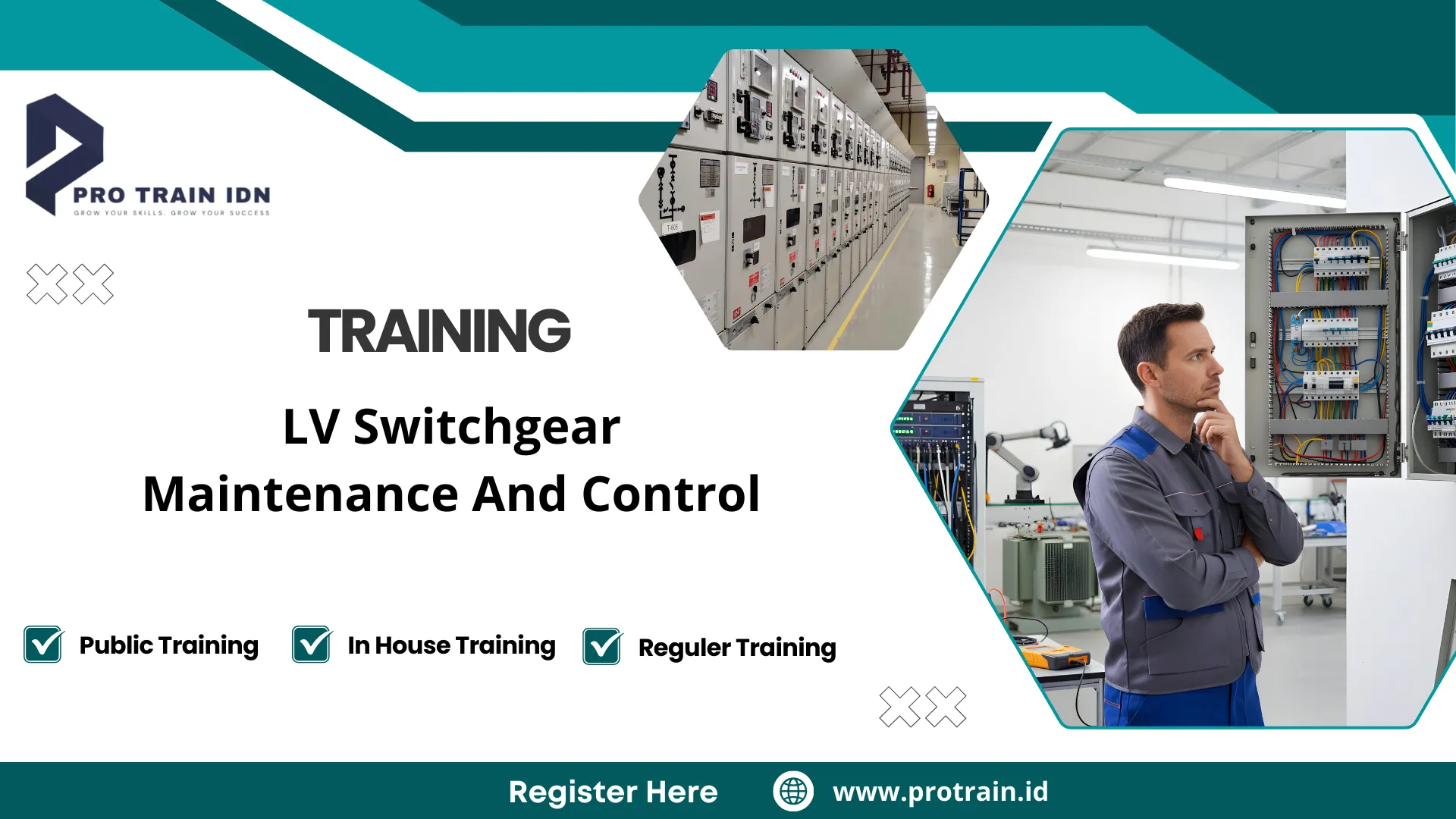 Pelatihan low voltage switchgear system