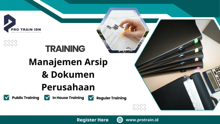 Training Manajemen Arsip & Dokumen Perusahaan