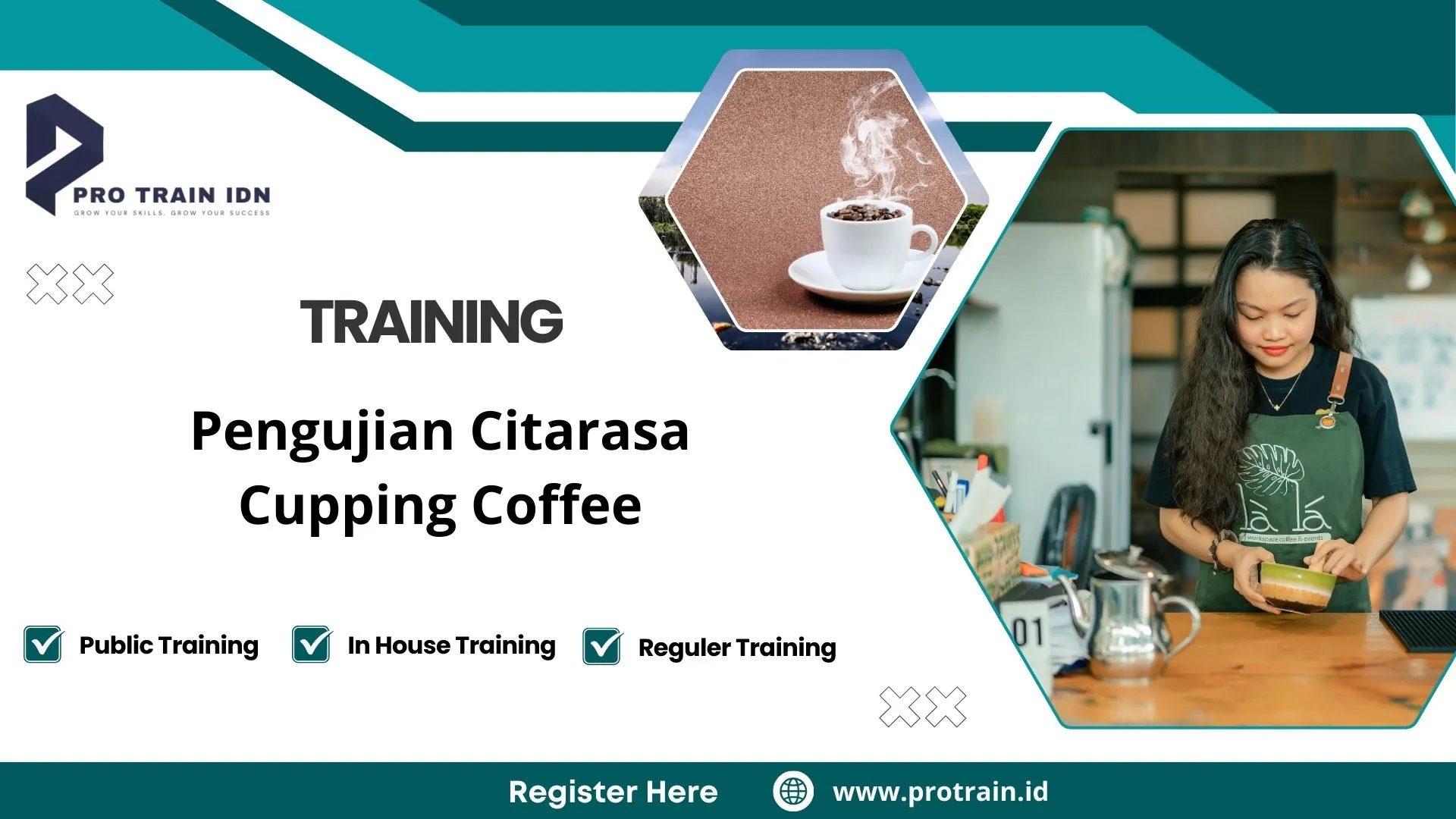 Training Pengujian Citarasa Cupping Coffee