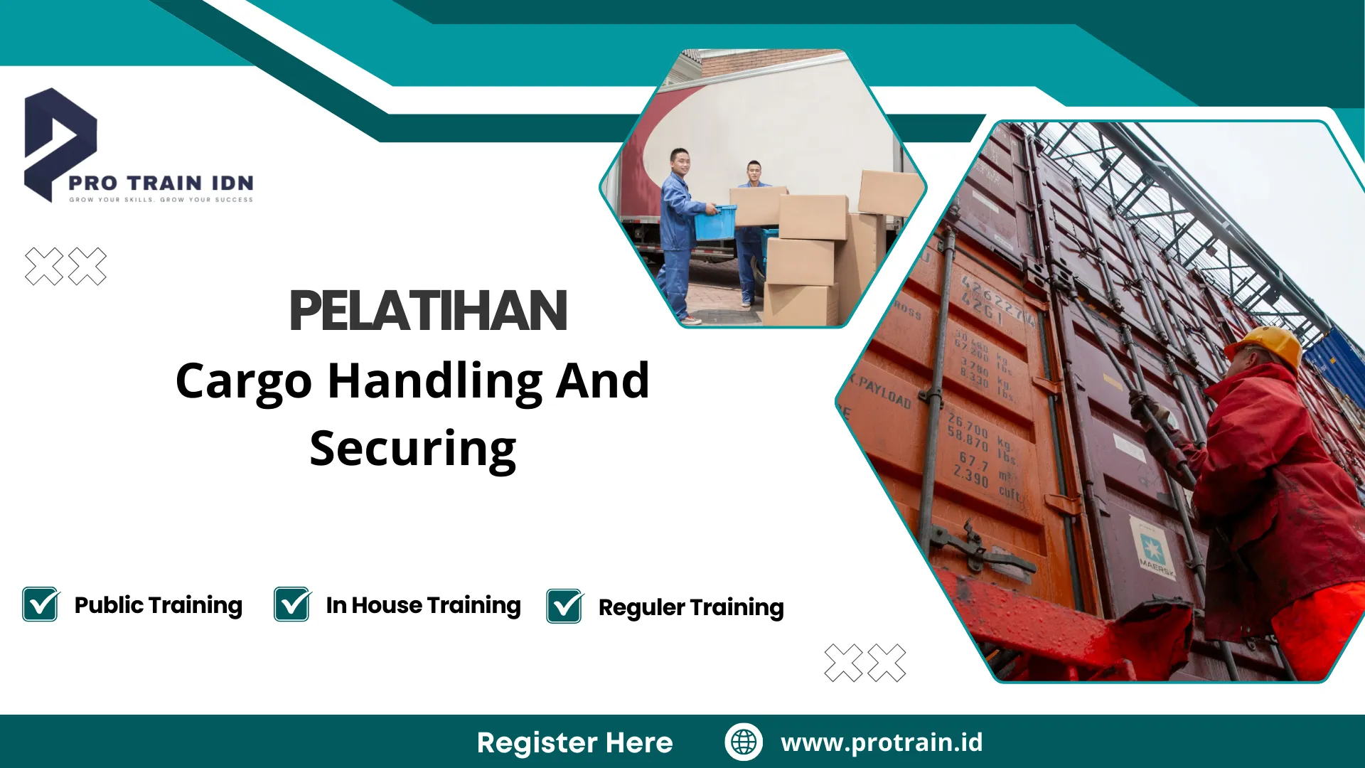 Pelatihan cargo securing system