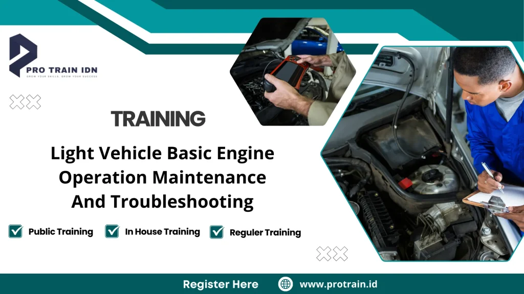 Pelatihan basic engine maintenance