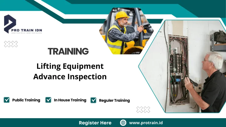 Pelatihan lifting equipment reliability