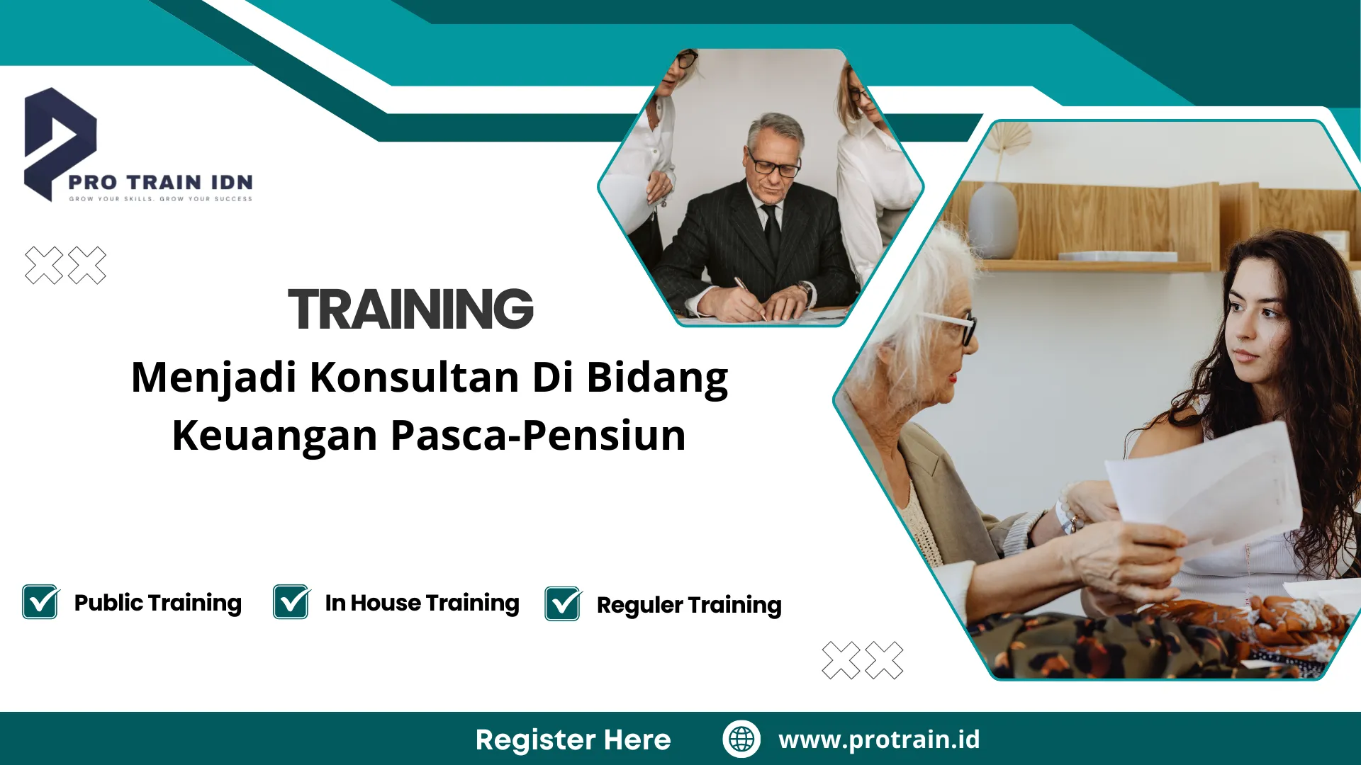 Pelatihan karier pasca-pensiun profesional