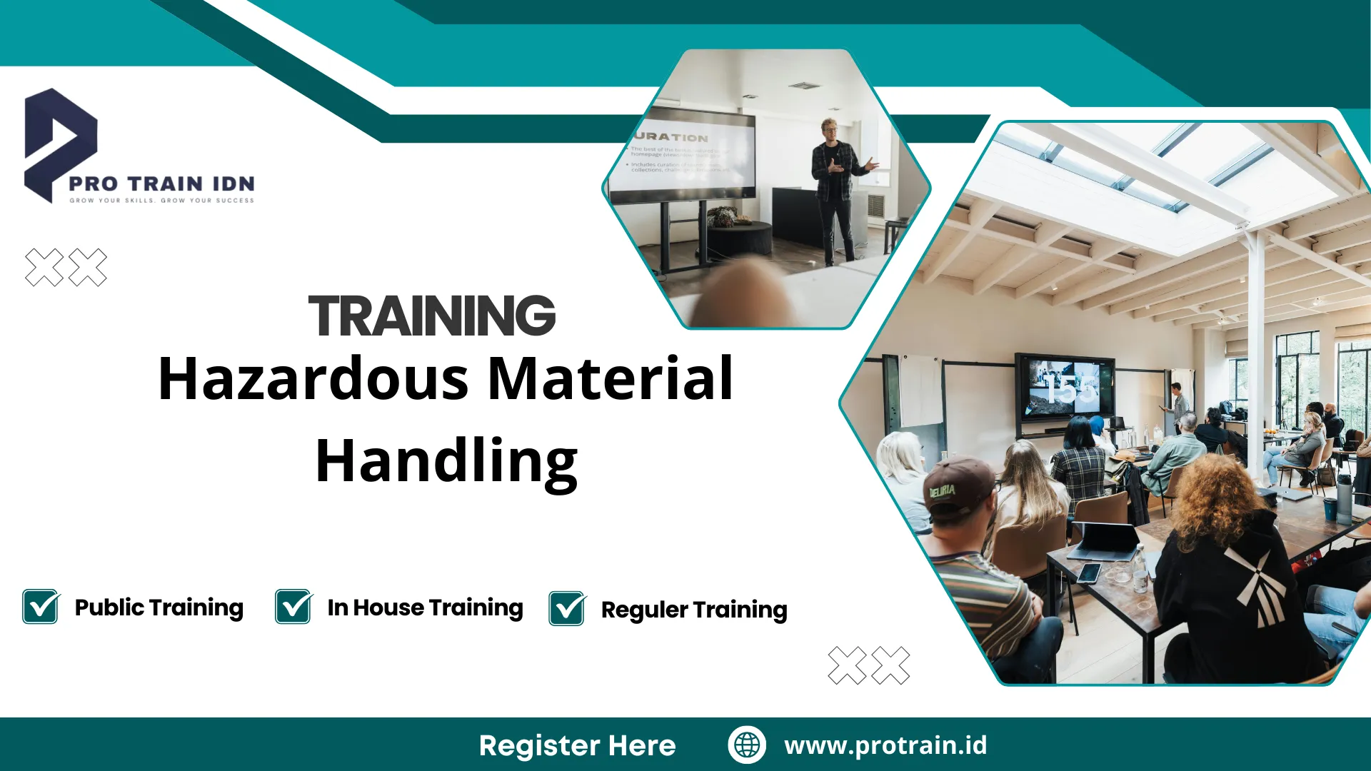 Pelatihan manajemen bahan kimia berisiko