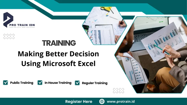 Pelatihan building a decision model in excel