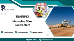 Pelatihan manajemen kontraktor tambang
