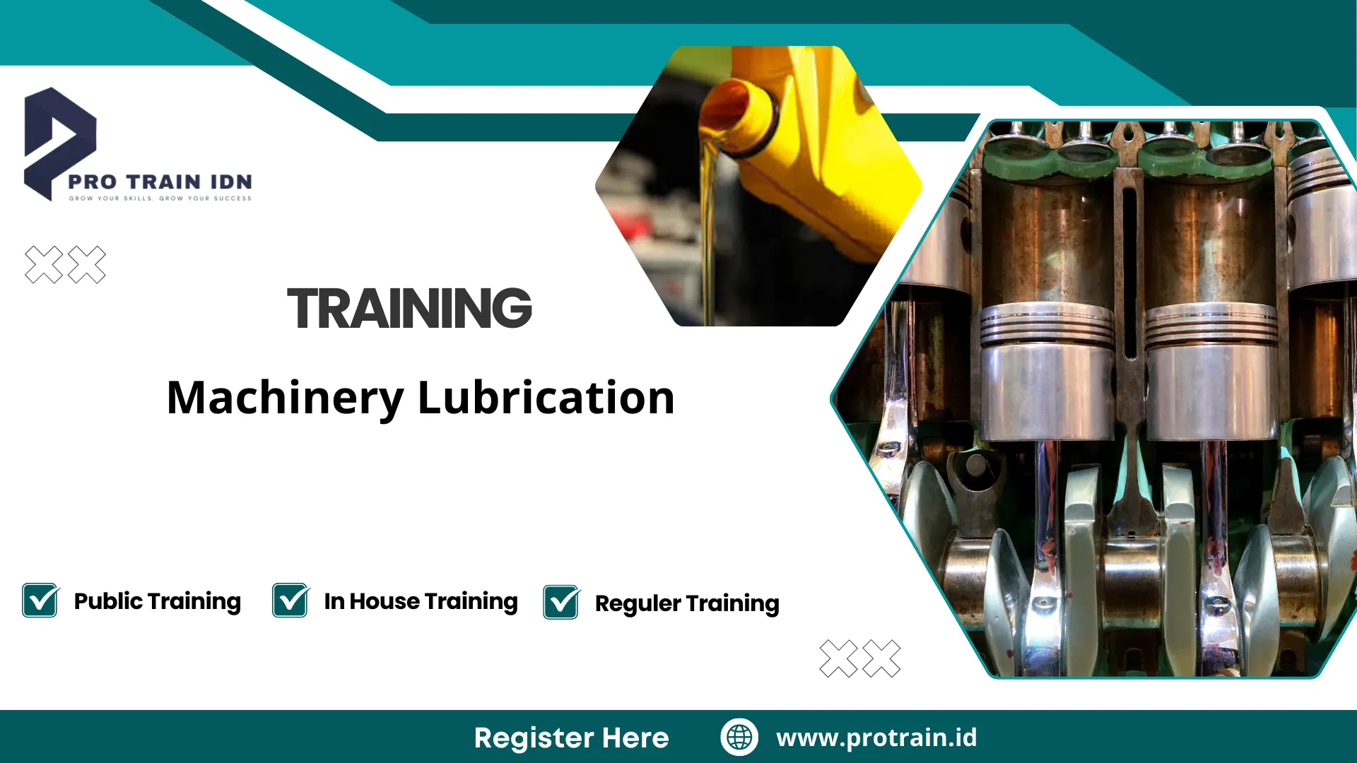 Pelatihan machinery lubrication system