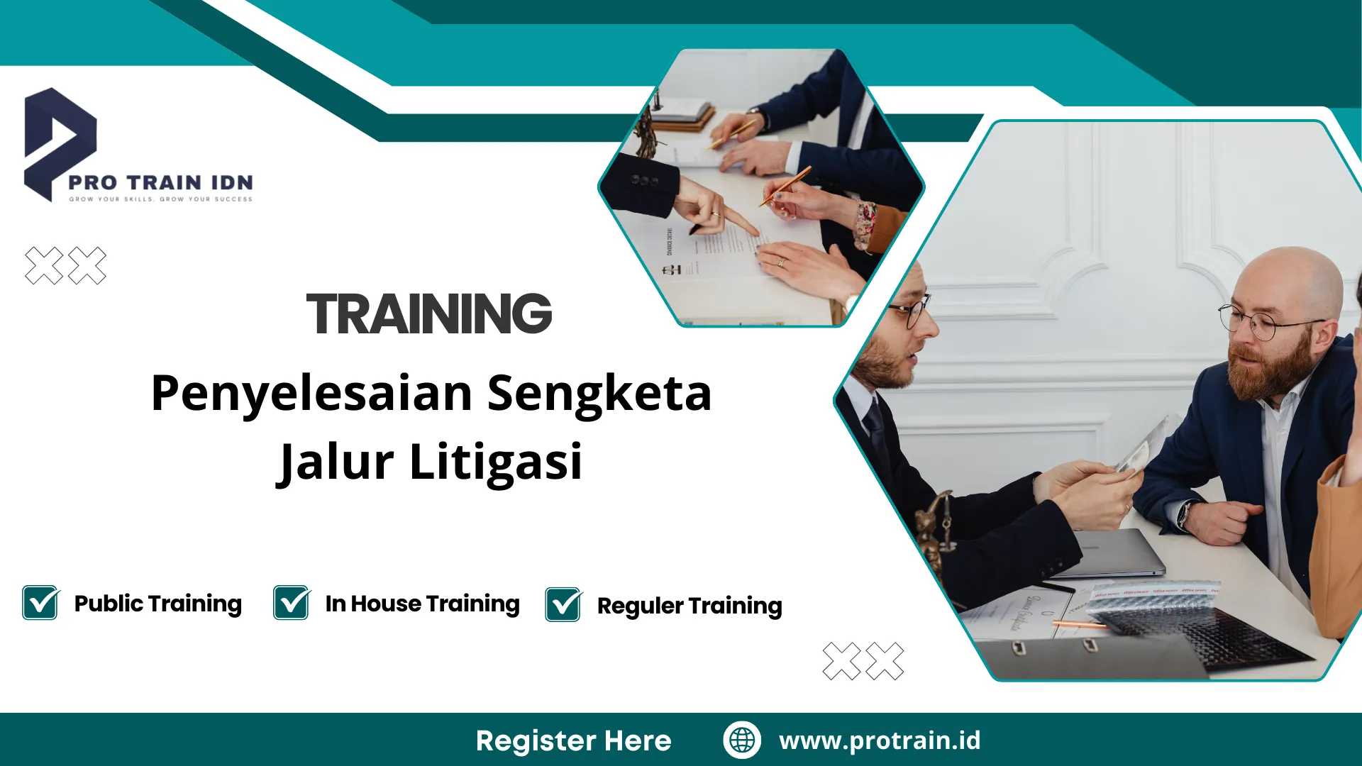 Pelatihan strategi litigasi perusahaan