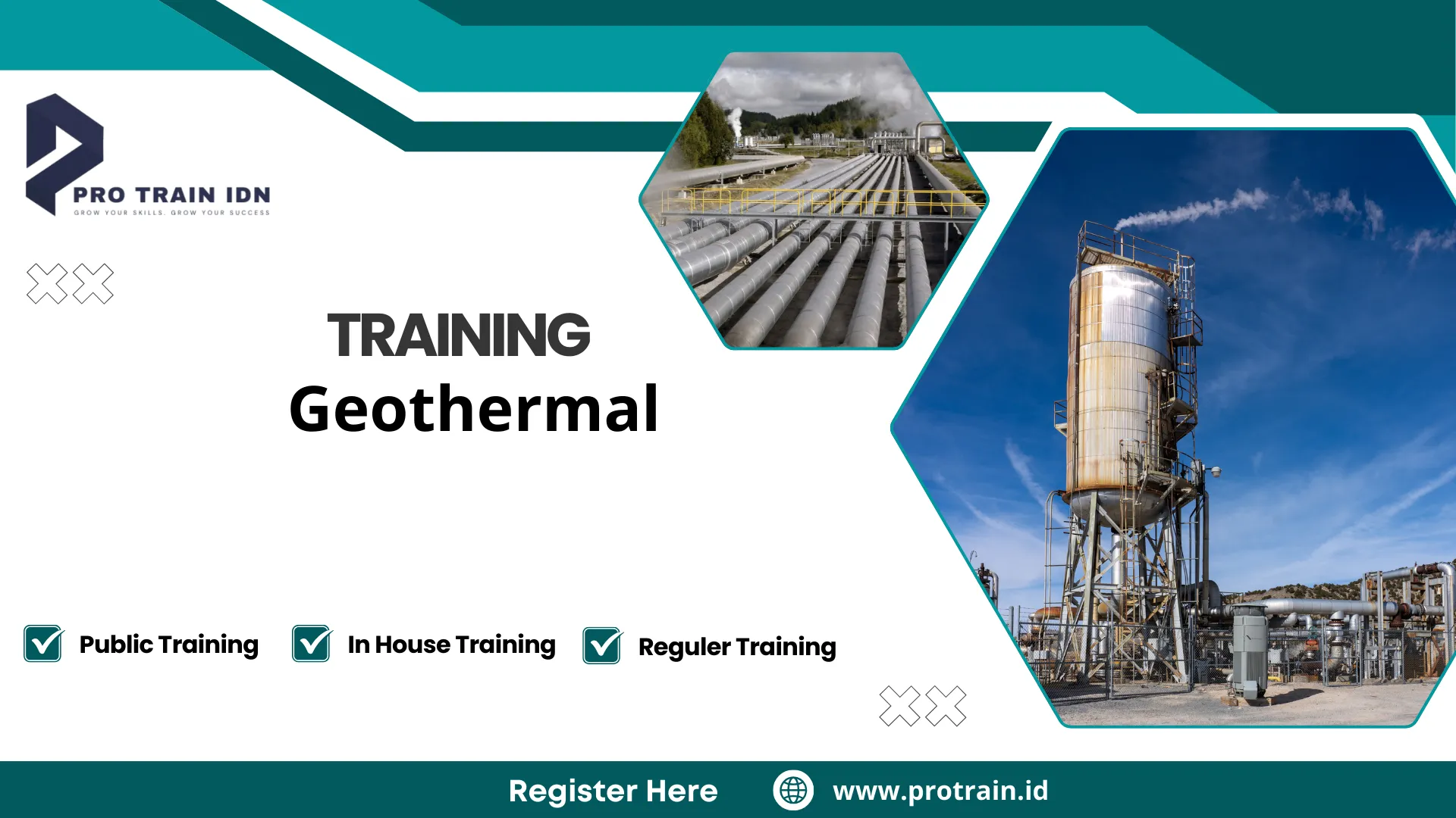 Pelatihan pembangkit listrik geothermal