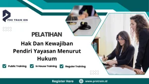 Pelatihan risiko hukum pengurus yayasan