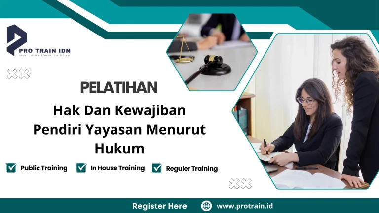 Pelatihan risiko hukum pengurus yayasan