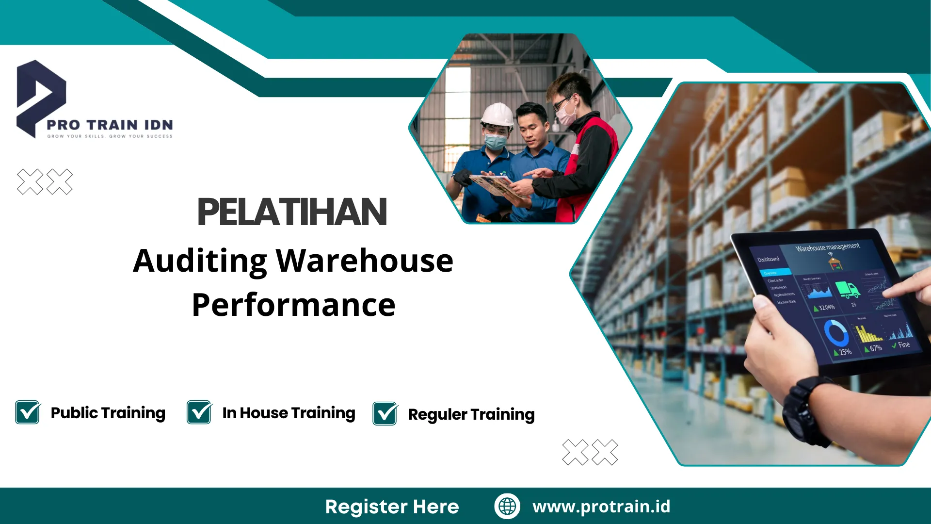 Pelatihan evaluasi kinerja gudang