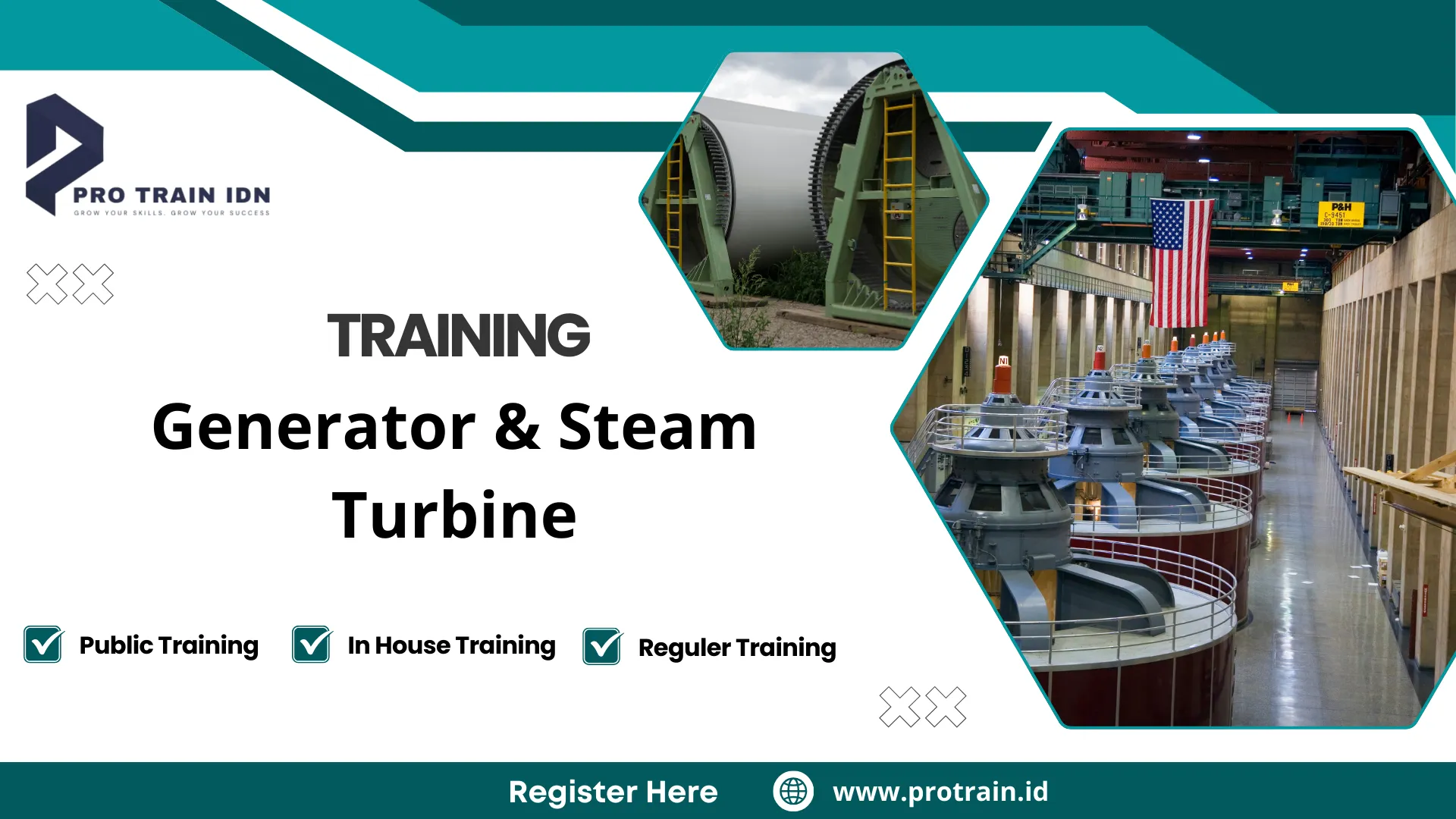 Pelatihan maintenance turbin uap