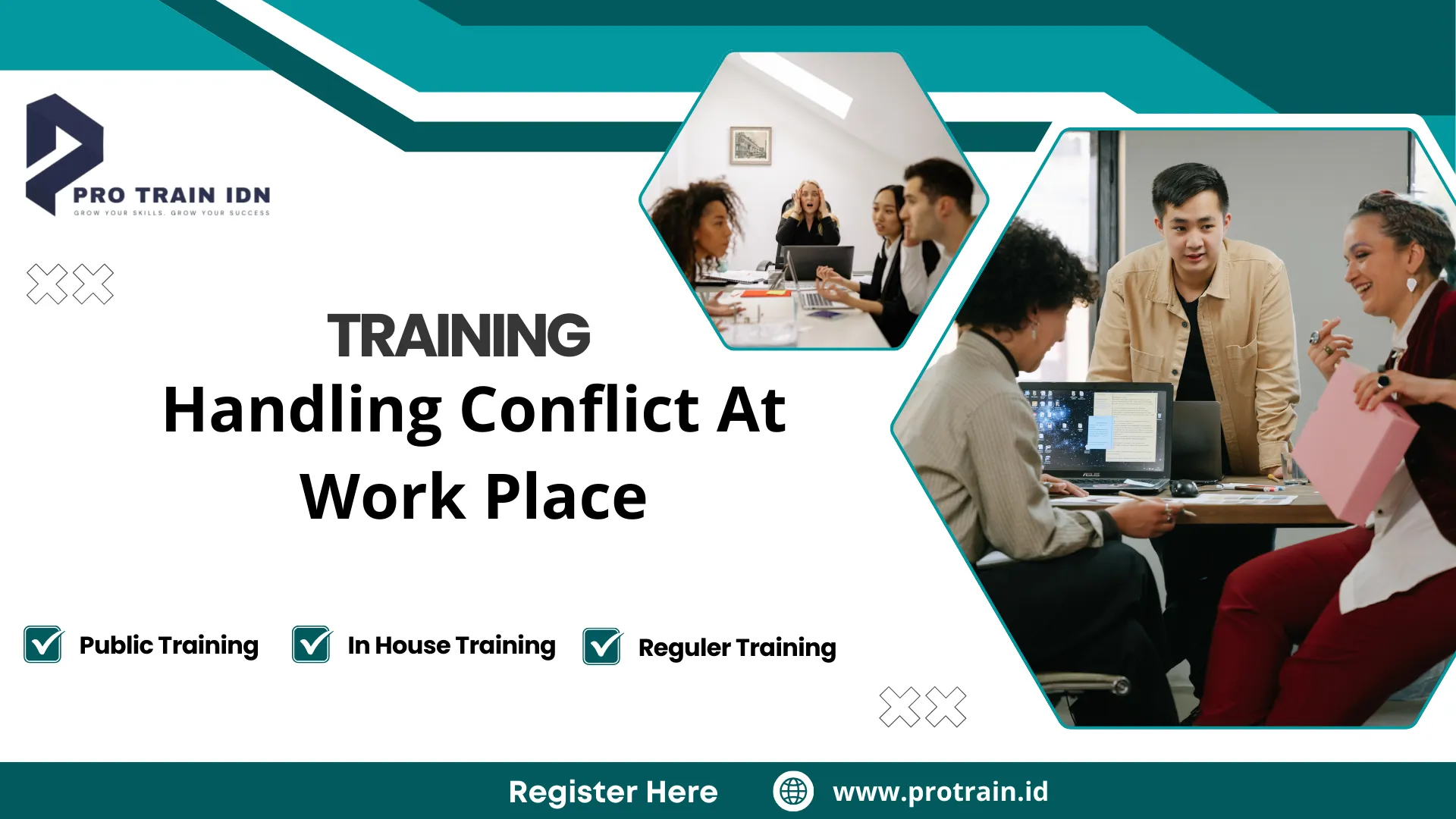 Pelatihan manajemen konflik di tempat kerja