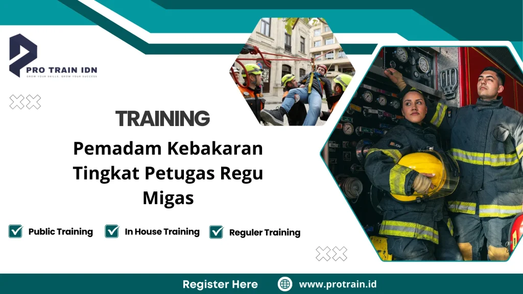 Pelatihan pemadam kebakaran migas