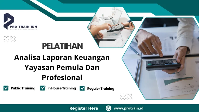Pelatihan dasar laporan keuangan yayasan