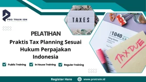 Pelatihan strategi efisiensi pajak perusahaan