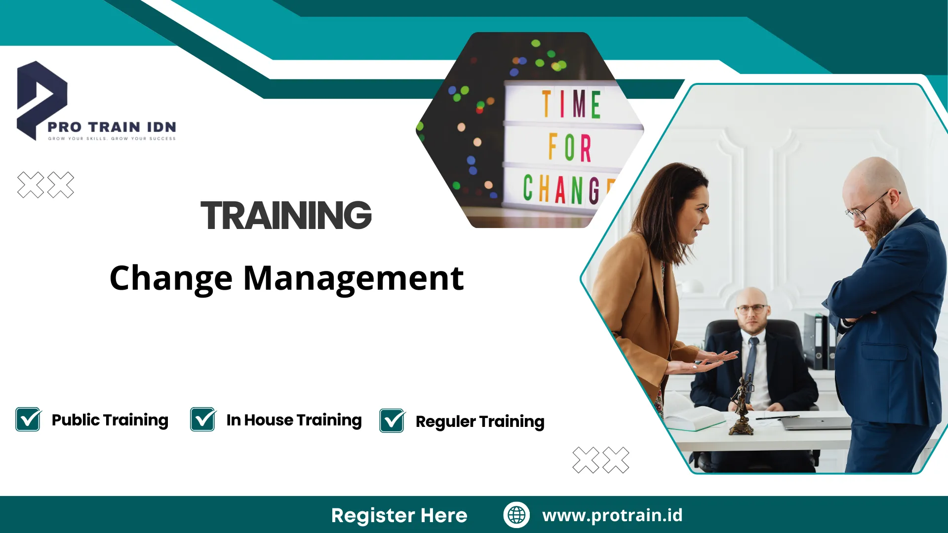 Pelatihan manajemen perubahan bisnis