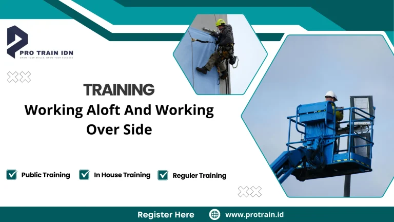 Pelatihan pekerjaan di ketinggian kapal