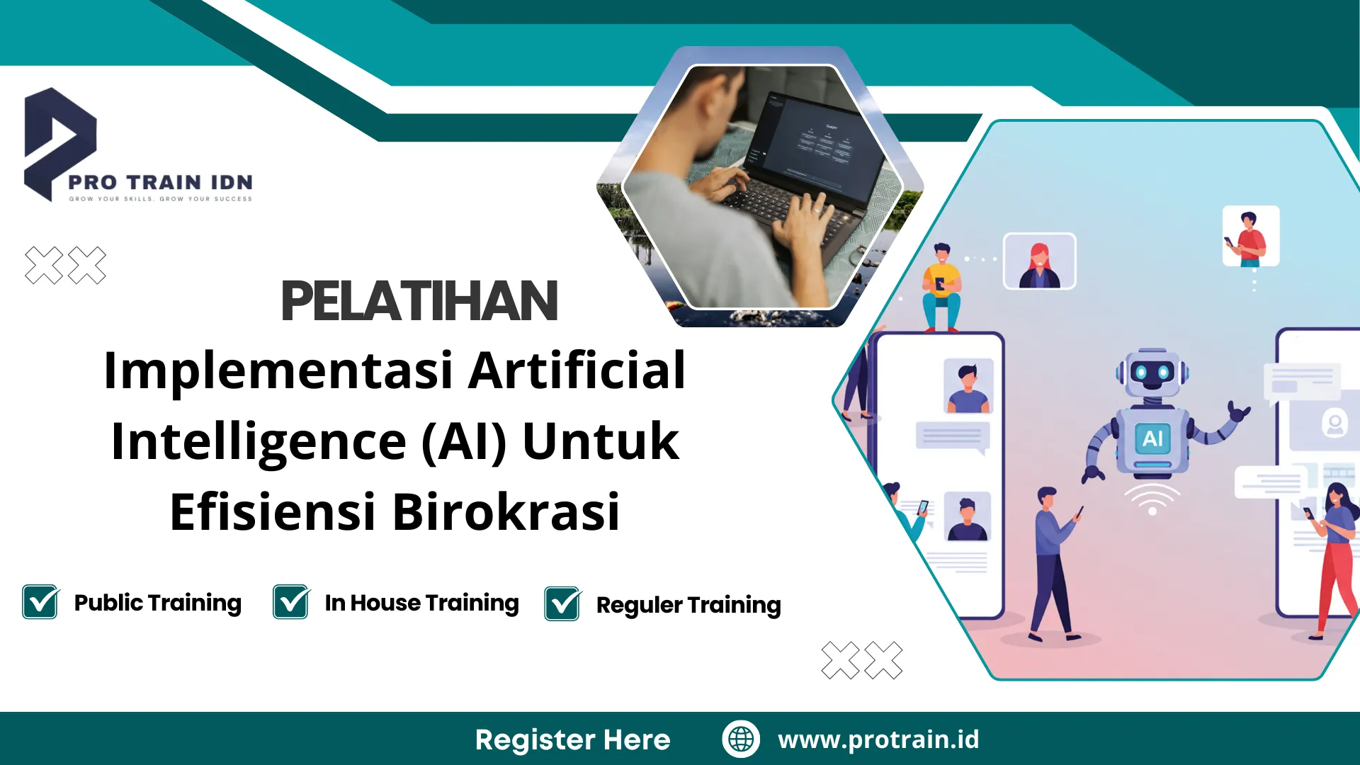 Pelatihan Implementasi Artificial Intelligence (AI) Untuk Efisiensi Birokrasi